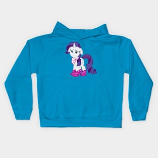 Rarity in cowgirl boots Kids Hoodie